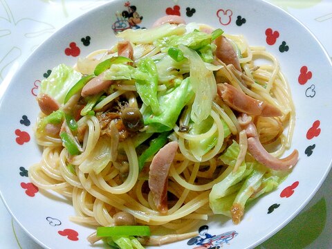 昆布茶とおかかの和風パスタ＋＋